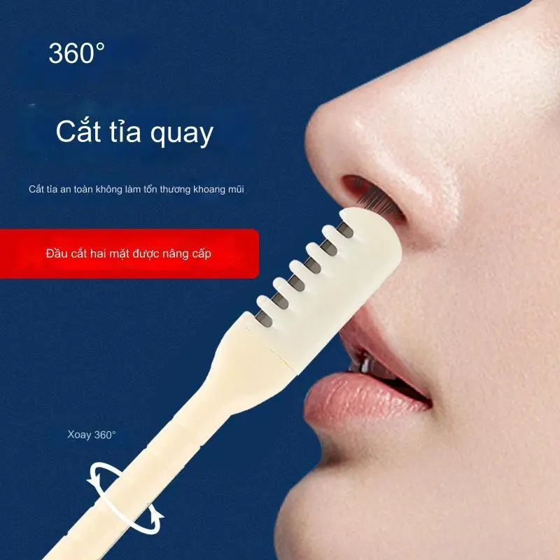 Bán LẺ 1 Cây Tỉa Lông Mũi Que Nhựa Kèm Lấy Ráy Tai (Túi Zip)[ BÁN LẺ 1 CÂY ] Cạo Râu