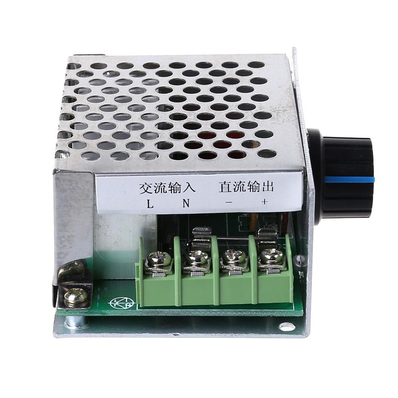 Product Introduction of AC Input 220V for DC Output 10-210V PWM 220V for DC Brush Motor Speed Controller 51