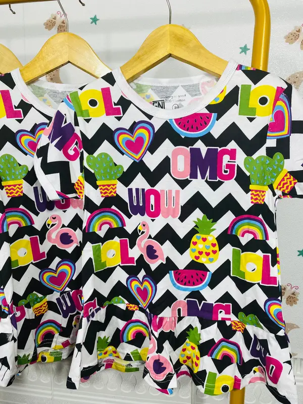 Kaos Rampel OMG Anak Perempuan 1
