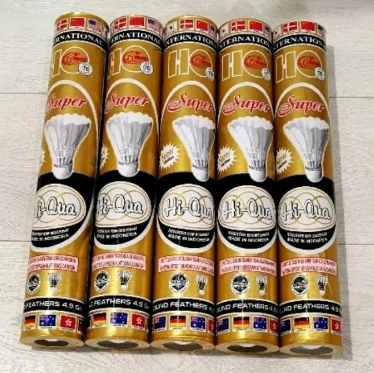 Shuttlecock HiQua Hi Qua Hi-Qua HQ Gold Kok Cock Bola Bulutangkis Badminton Original