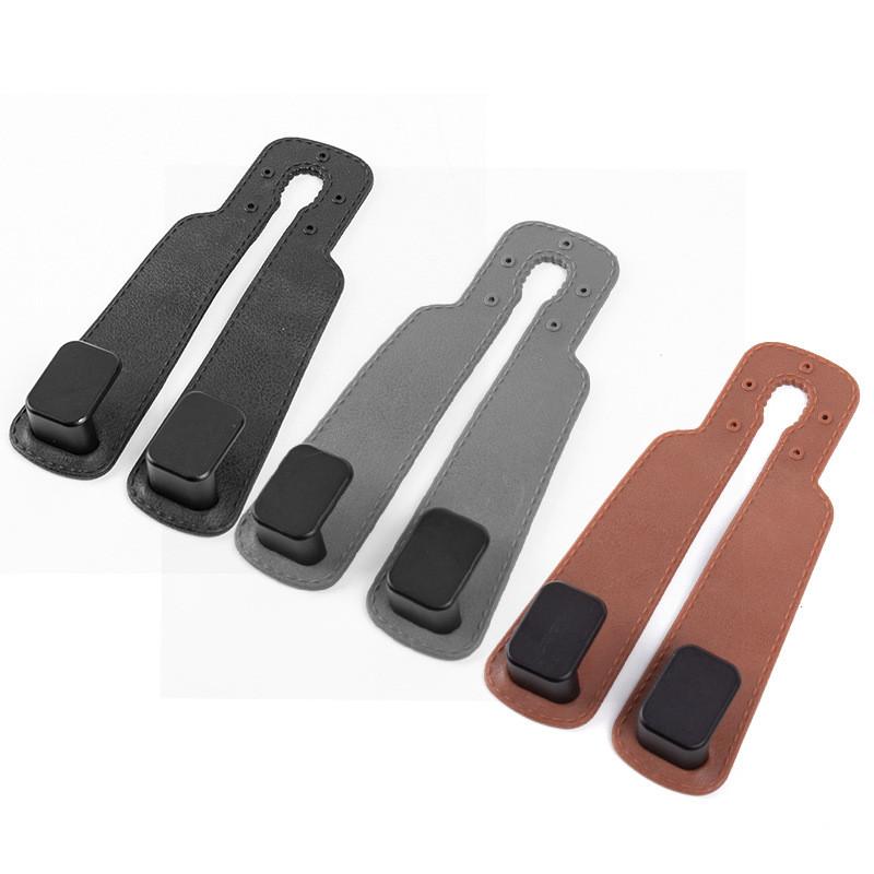 Product Introduction of Móc treo đồ ô tô - Móc đôi treo đồ trên ghế ô tô chất liệu da lộn + hợp kim cao cấp 3