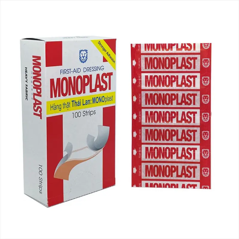 Băng cá nhân Monoplast hộp 100 cái