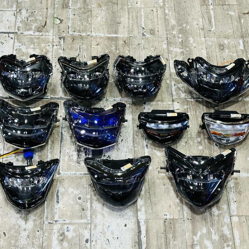  ĐÈN PHA LED 2 TẦNG ZHIPAT CHÍNH HÃNG CHO XE MÁY   Phụ kiện Phụ Tùng   