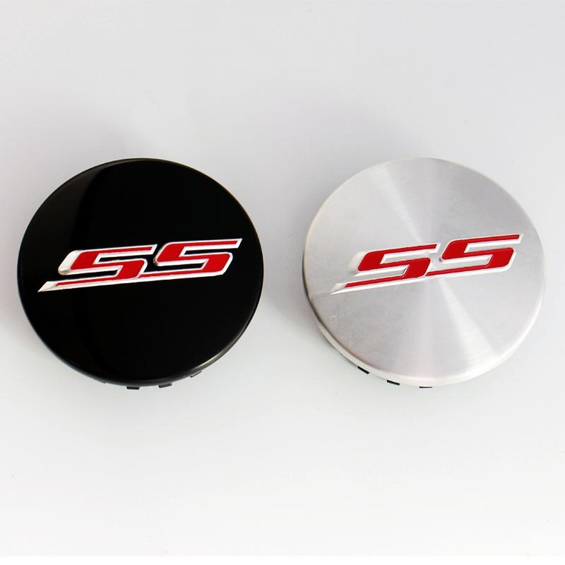4pcsPretty Metal & ABS 65mmWheel Center Caps With SS Emblem Logo ...