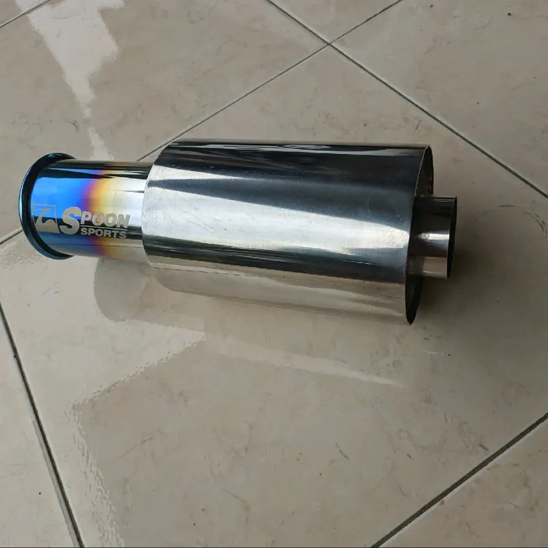 Knalpot Mobil spoon sport stainless karakter suara bas 1