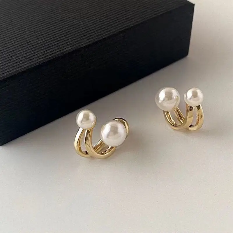 Anting Tindik Anting Simple Elegant Aksesoris Wanita AT300 4