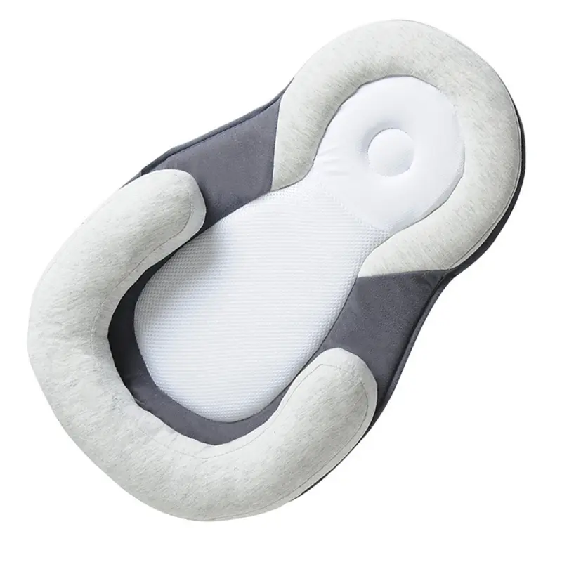 【Ready Stock】 Portable Baby Bed for Head Support Lounger Pillow Sleeper Mattress Baby Sleep for Head Positioning Cushion for Infant