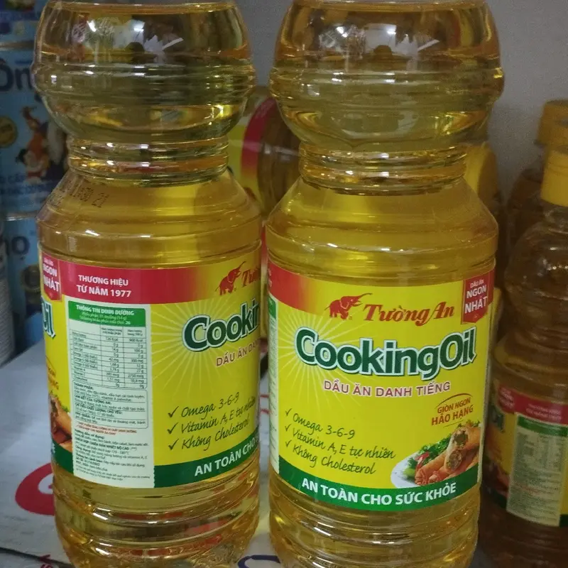 Combo 2 chai dầu ăn (nhỏ )cooking( 400ml), dầu ăn danh tiếng 2