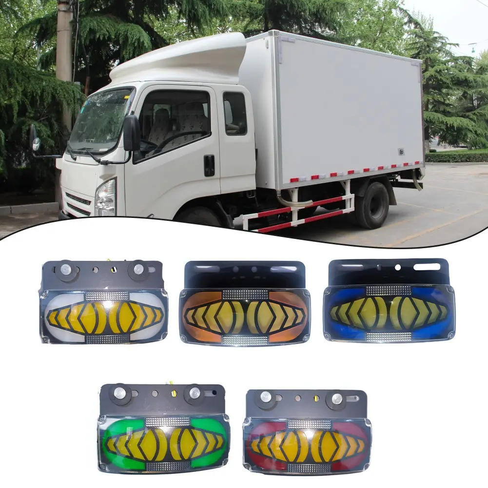 24V LED Side Marker Indicator Lights Trailer Side Turn Signal Truck Side Lights