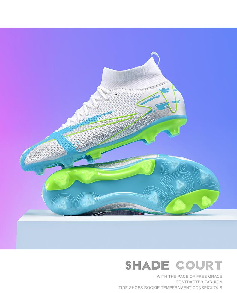 Product Introduction of （SIZE 33-45）Ready Stock Unisex Plus Size Football Shoes Outdoor Futsal Soccer Shoes Non-slip Training Shoes 26