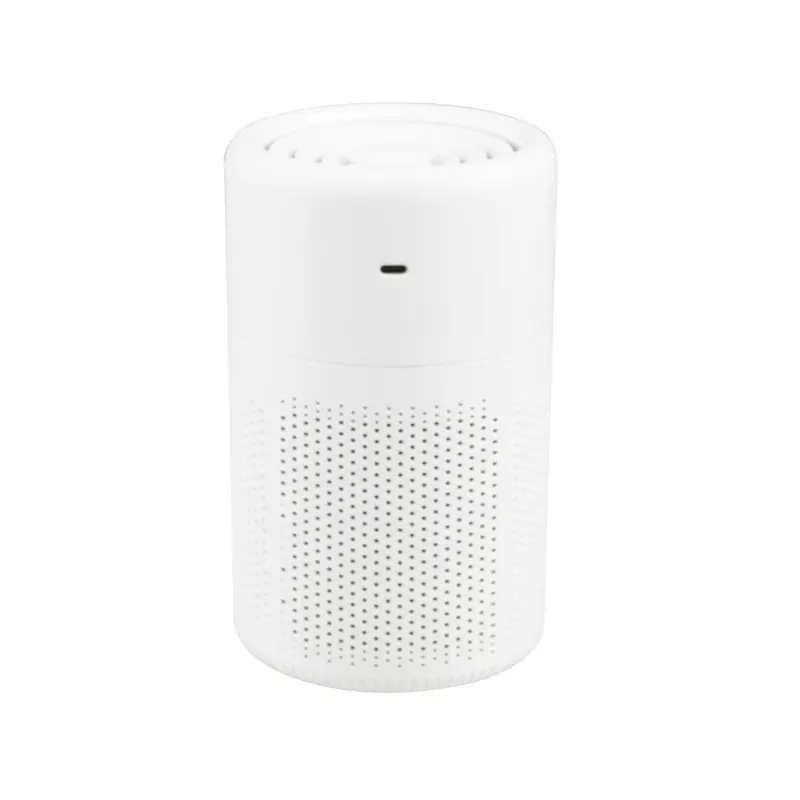 Portable Smart Air Purifier, USB Powered Air Purifier with Scented Sponge, Universal Air Freshener for Home Office Living Room Bedroom 2