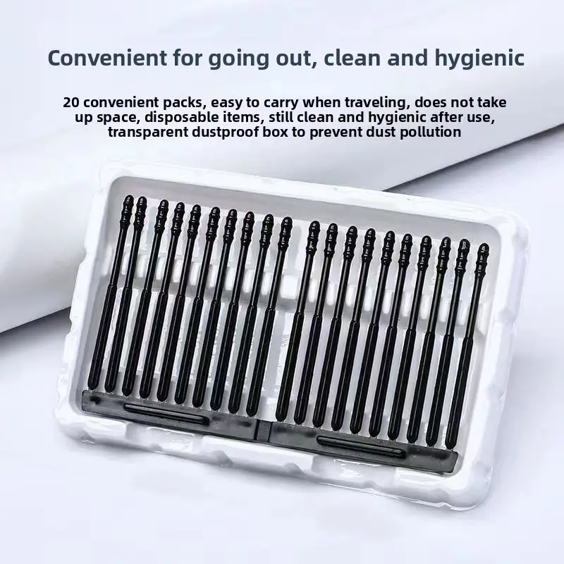Sticky Cotton Swabs, Ear Picks, Ear Cleaning Sticks, Earwax Removal Swabs for Babies and Children, Sticky Earwax Cleaner Tool, Ear Cleaning Spoon, Small Ear Care Gadget