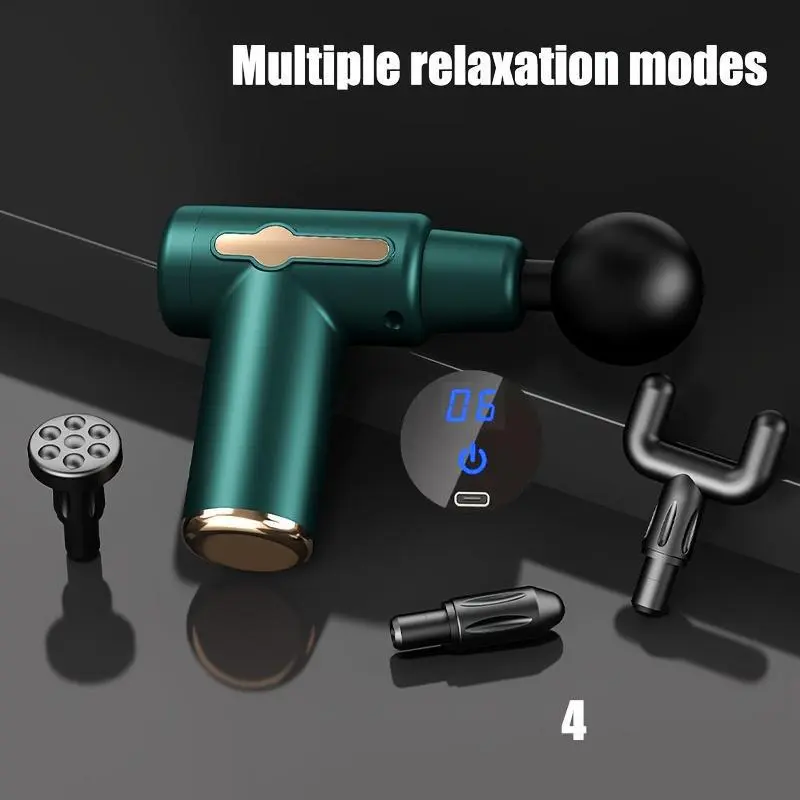 Mini Fascia Gun Wireless Massage Gun Muscle Relaxation Massage Equipment Neck Membrane Rob Cervical Spine Massage