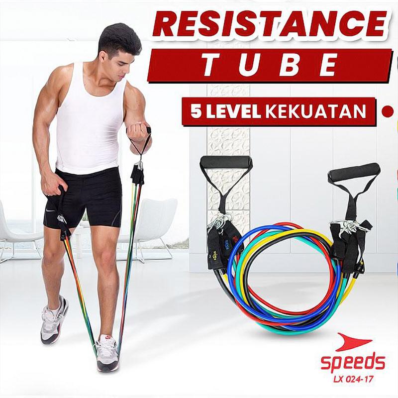 Speeds Resistance Bands 11 in 1 Set Alat Olahraga Outdoor Pembantu Fitness Gym Tali Chess Resistance Bisa Untuk Melatih Tendangan Keras 024-17 0