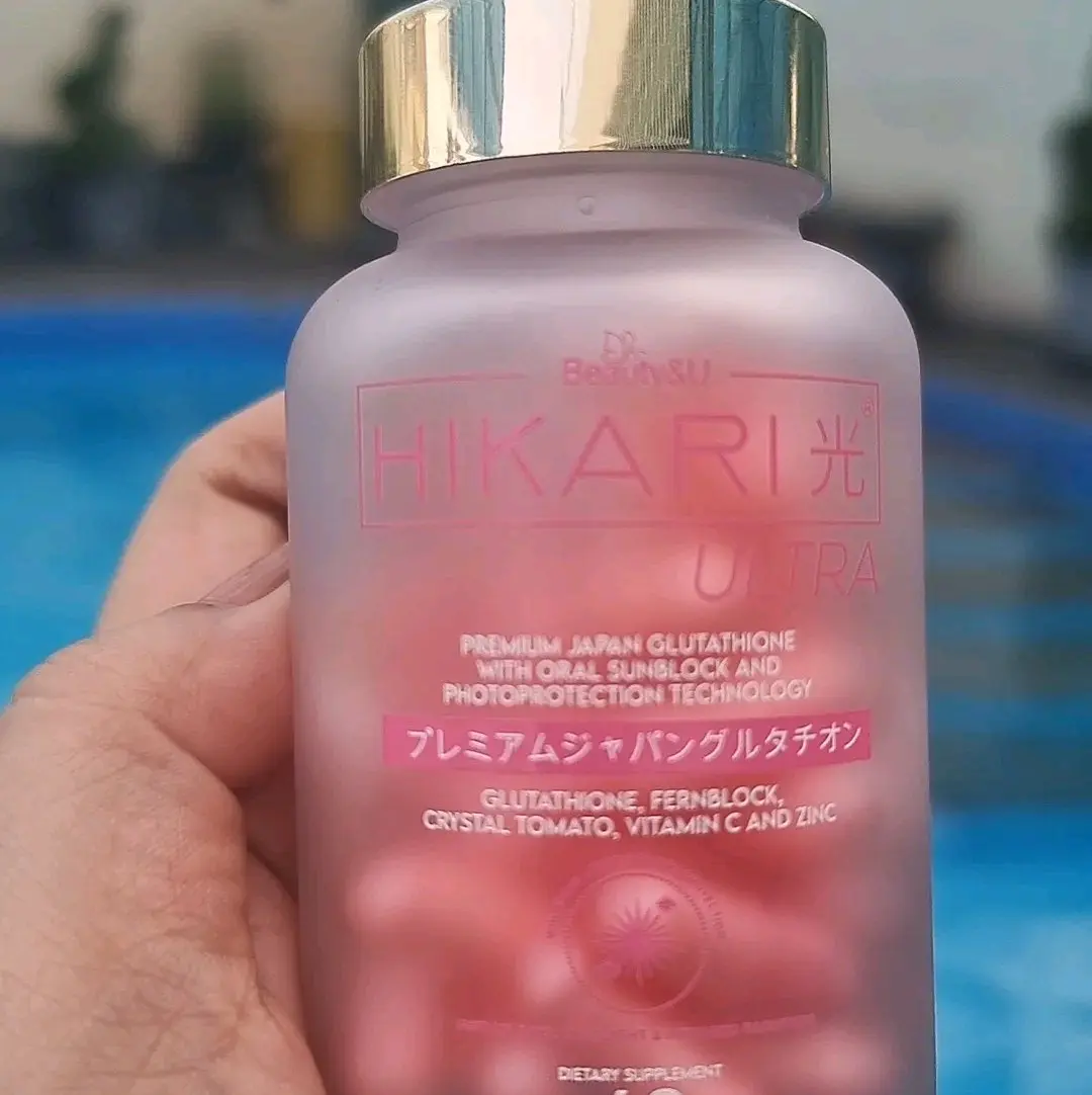 Hikari Aurum Glutathione Whitening Oral Sunblock 60 Capsule per Bottle with FREE Hikari Soap Supplement Beauty premium - TikTok Shop Philippines Hikari Aurum Glutathione Whitening Oral Sunblock 60 Capsule per Bottle with FREE Hikari Soap Supplement Beauty premium - TikTok Shop Philippines