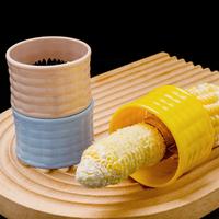 Gambar 【Apligod】Alat Perontok Jagung Pisau Pengupas Serut Jagung Kitchenware Corn Peeler Model Putar - Beige dari Apligod Kota Bekasi 3 Tokopedia