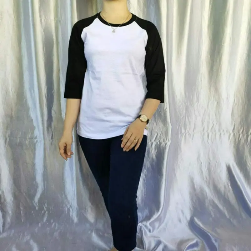 Kaos Polos Merah Putih Spesial Kemerdekaan ll kaos Reglan Merah Putih 2