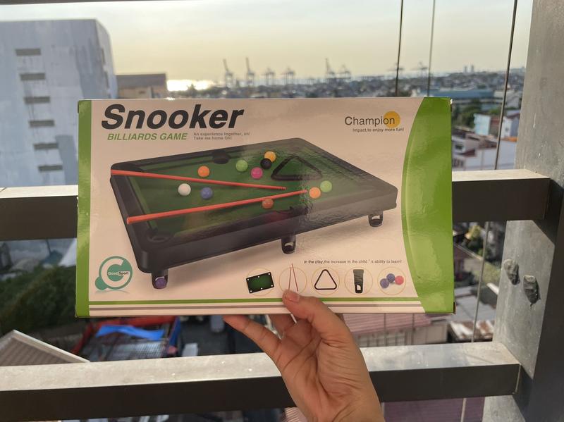 Product Introduction of DK Smaller size snooker champion billiards table pool game 5