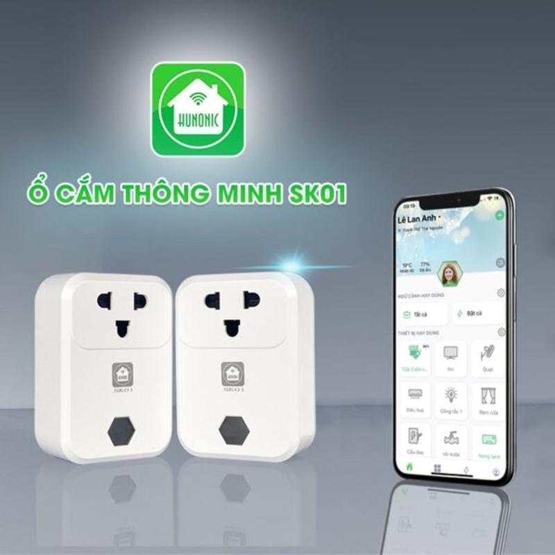 Ổ cắm thông minh Hunonic SK01│Điều khiển từ xa qua điện thȯại 3