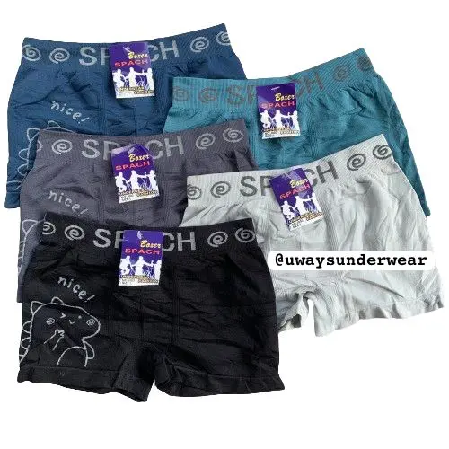 Boxer Spach J003 Isi 3pcs / Boxer Anak Laki Laki / Boxer Pria Anak 3-10 Tahun