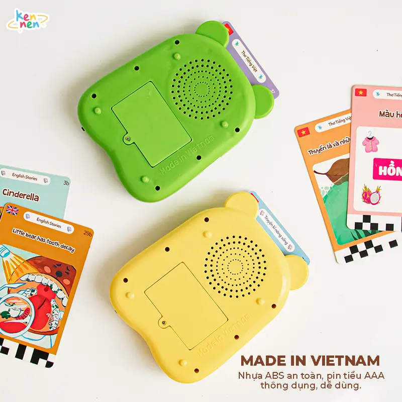 KENNEN Máy đọc song ngữ 100 truyện thơ Anh Việt phiên bản Noel 4