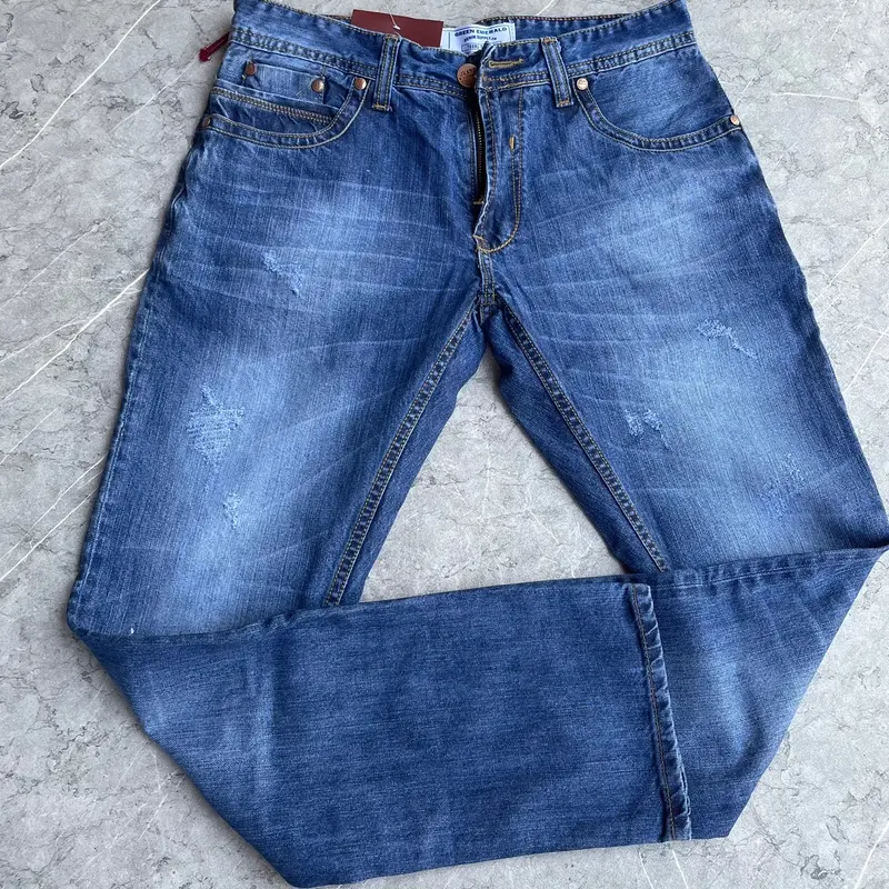CELANA JEANS PRIA GREEN EMERALD ORIGINAL 2