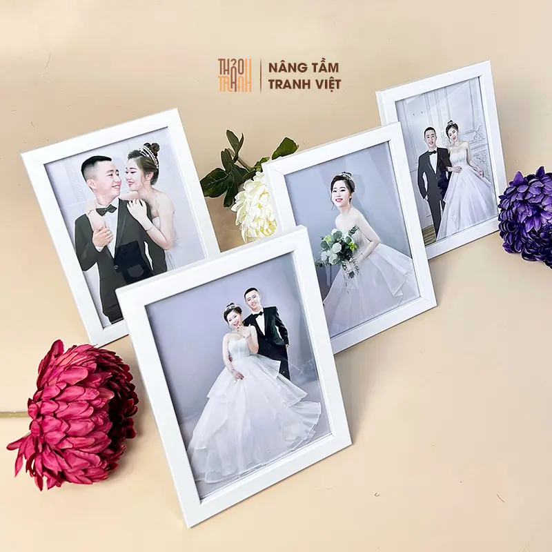 Khung hình decor để bàn A5 (15x21cm) - Tặng kèm in ảnh miễn phí ảnh  cưới