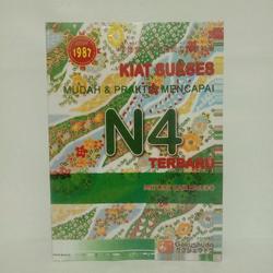 Kiat Sukses N4 4冊セット Jual Kiat Sukses Mudah & Praktis Mencapai N4 Edisi Terbaru Metode