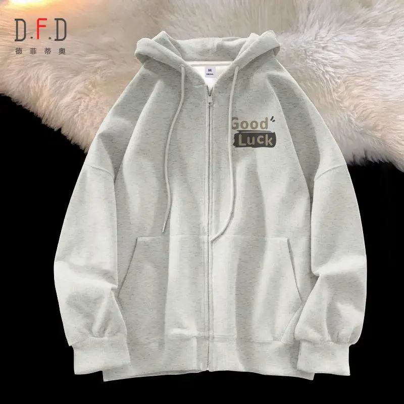 Áo Len Cardigan Mơ Sữa, Dành Cho Nữ, Dễ Phối Đồ, Thích Hợp Cho Mùa Thu Và Mùa Đông Ở Nước Ngoài, Lót Lông Cừu, Dày Dặn, Áo Đôi, Hợp Xu hướng, Hàng Mới Về Năm 2024 Women Top 1