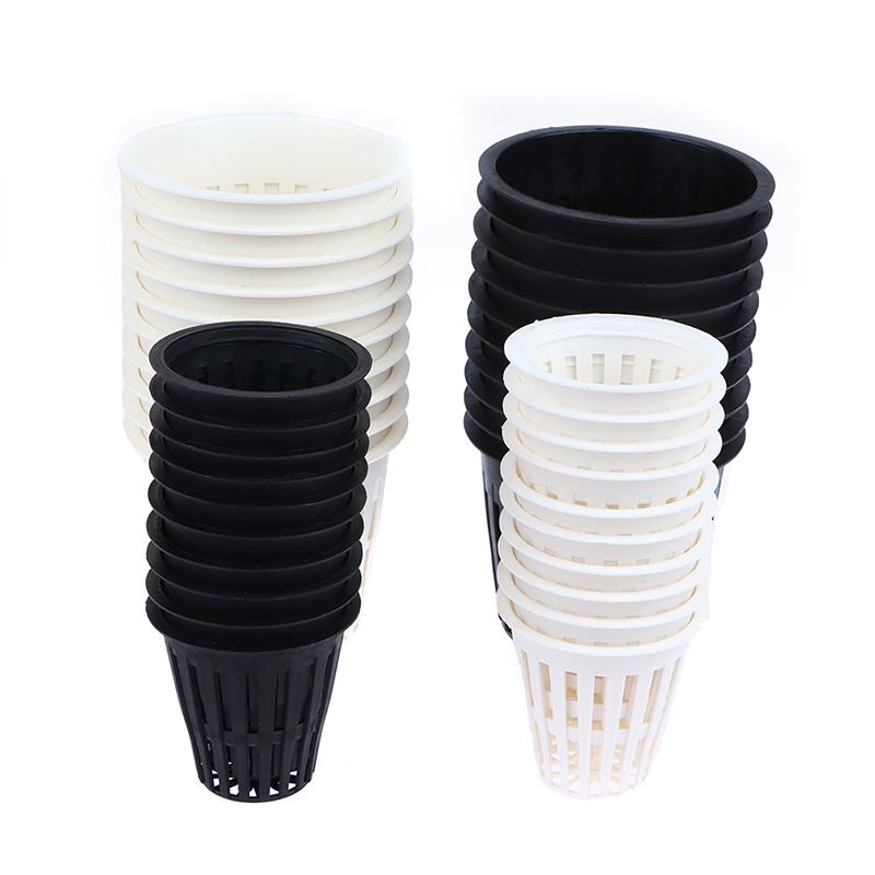 Product Introduction of 10Pcs 2 Inch 3 Inch Grow Orchids Hydroponics Cups Planting Mesh Pot Soilless Net Basket Slotted Colonization Container 27