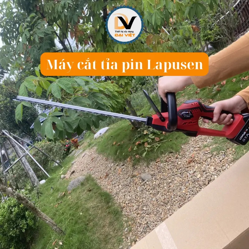 Máy cắt tỉa hàng rào pin Lapusen 1800W - Pin 1500 mAh 8