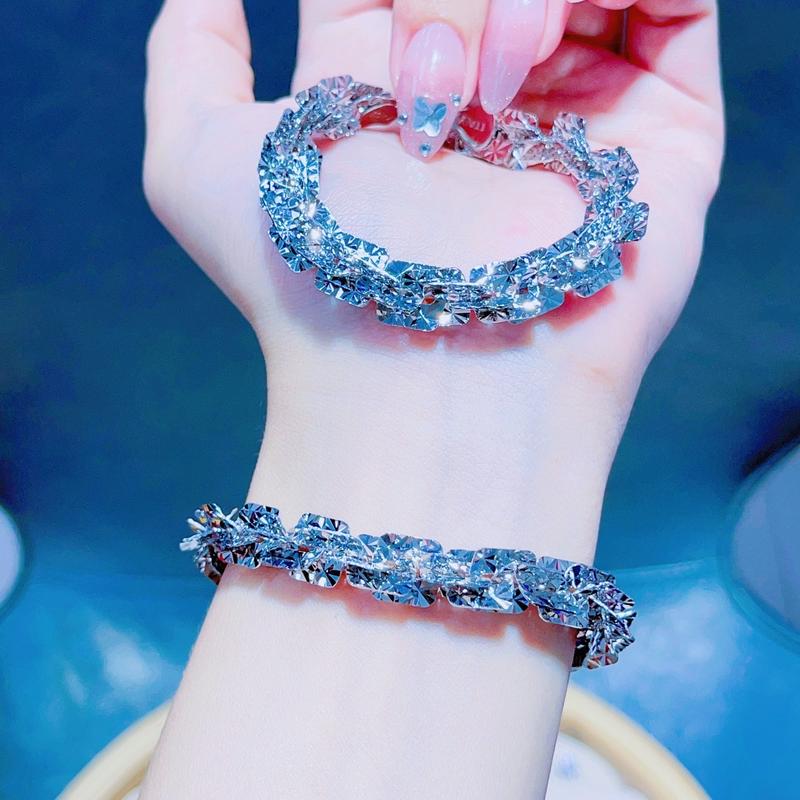 Lắc tay xoắn vuông cao cấp lớn Phụ Kiện