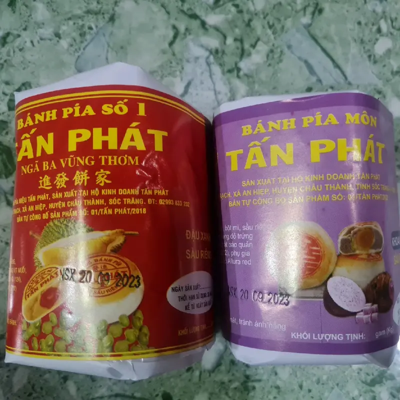 03 bánh Pía xưa gói giấy ( 4 cái / cây) 3