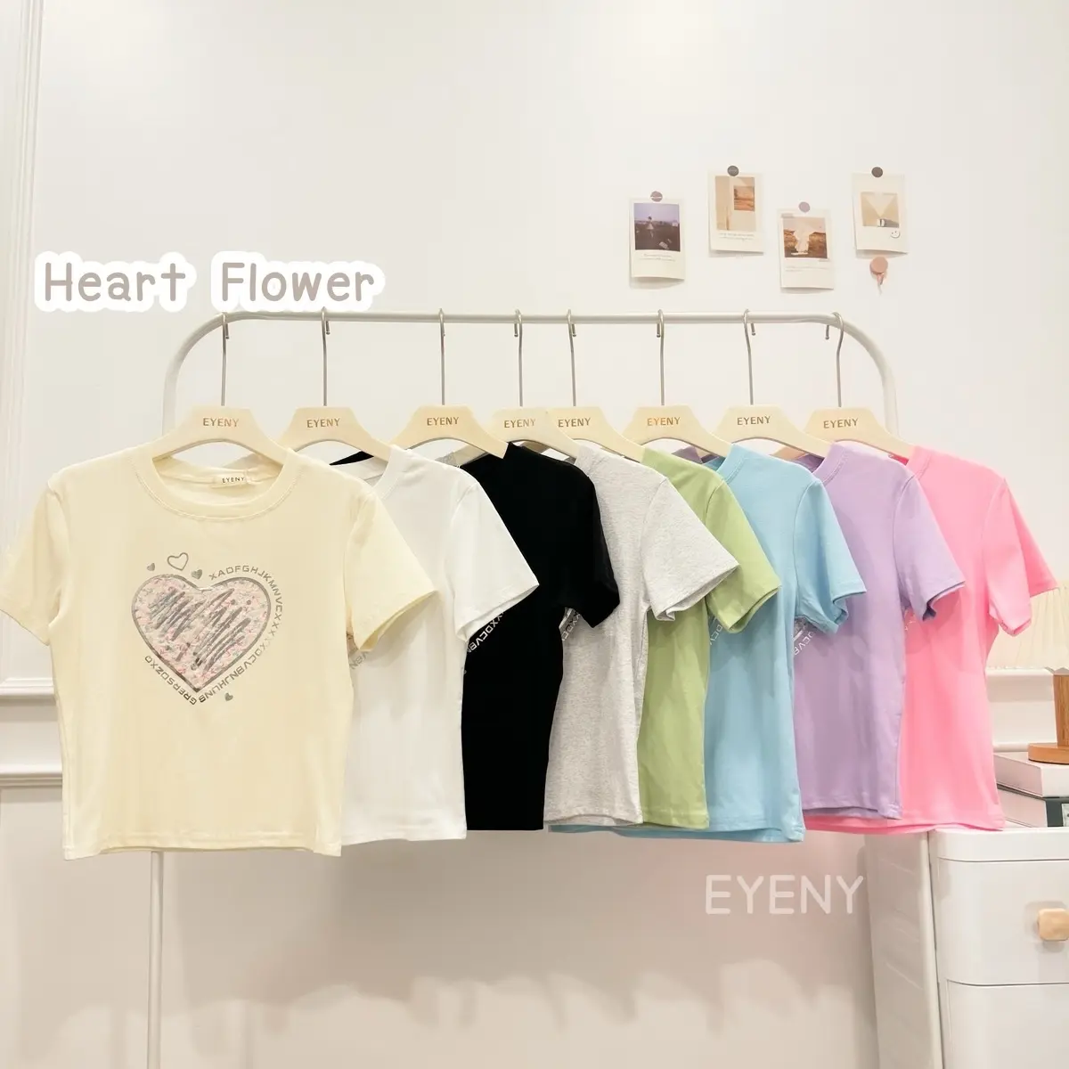 Heart Flowerเสื้อหัวใจ HF01