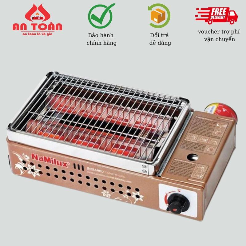 Bếp nướng gas hồng ngoại Namilux NA-24N Tiện Lợi , An Toàn Cho Mọi Gia Đình Nướng Thịt Nướng Điện Không Khói Bếp Điện