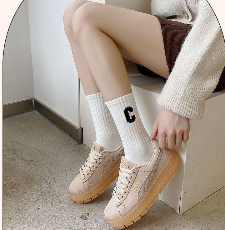 Set 5 Đôi Tất Chữ C Cao Cổ Siêu HOT 3