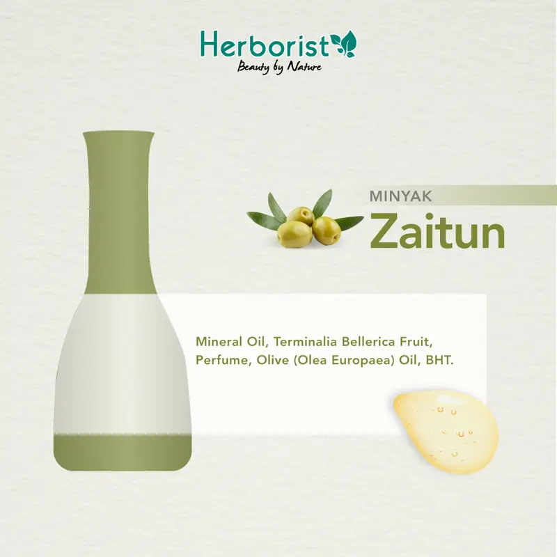[FYC] Herborist Minyak Zaitun &Olive Oil Collagen 150ml 1