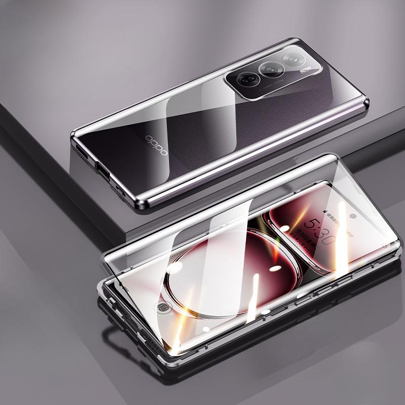 Product Introduction of For OPPO Reno 13 Pro 12 F 12F 12 Pro Reno12 Oppo Ren12F 4G 5G 2024 Flip Case Double Sided Tempered Glass Hard Phone Case Lens Protector Shockproof Cover 37