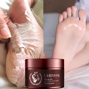 Original horse oil Hand and Foot Salve Cream Tangan Krim Kaki Anti-Chafing Kulit Memperbaiki Pelembab untuk Kasar Kering dan Retak Kaki Pecah-pecah Tumit