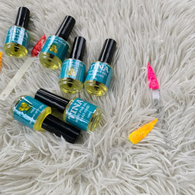 nước Phá gel thảo dược TINA chiếc xuất từ tinh dầu olive không nóng rát.Phá gel thảo dược 4