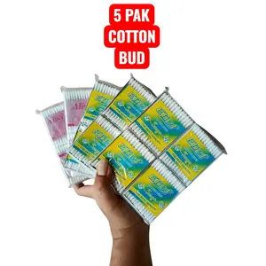 TERMURAH !!!! Korek kuping dewasa & anak-anak 60 bungkus // Paket Hemat 5 lusin cotton bud pembersih kuping dewasa dan anak-anak