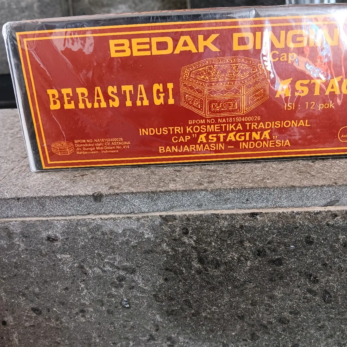 bedak dingin berastagi original isi 12