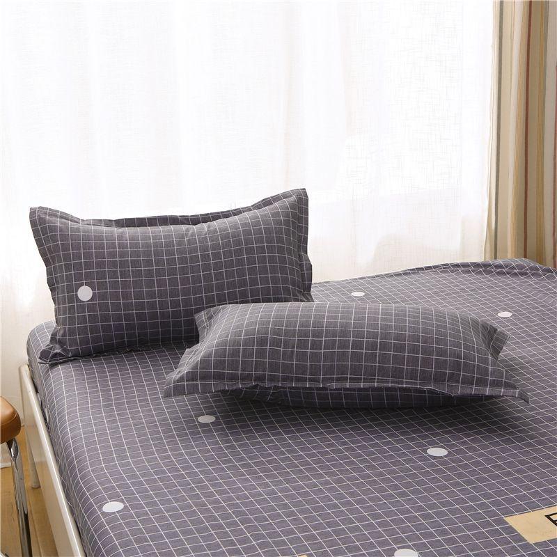 Product Introduction of Pillowcase 48x74cm Pillowcase Home Brushed Pillowcase One-Pair Package 1 One Free Shipping Single Minimalist Dormitory Pillowcase 26