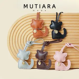 Bag Charm Cat Gantungan Kunci Kucing Kulit Aksesoris Tas Simpel