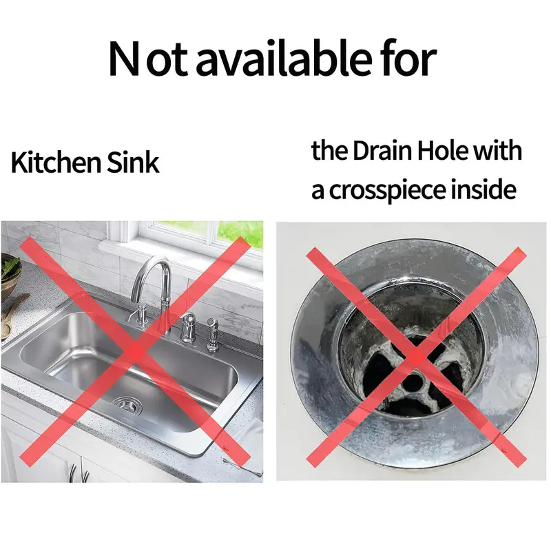 Stainless Steel Hair Catcher, Shower Drain, Bathtub Drain Cover, Deep Stainless Steel Sink Strainer for Bathroom Sink Bathtub Shower Floor Drain 3