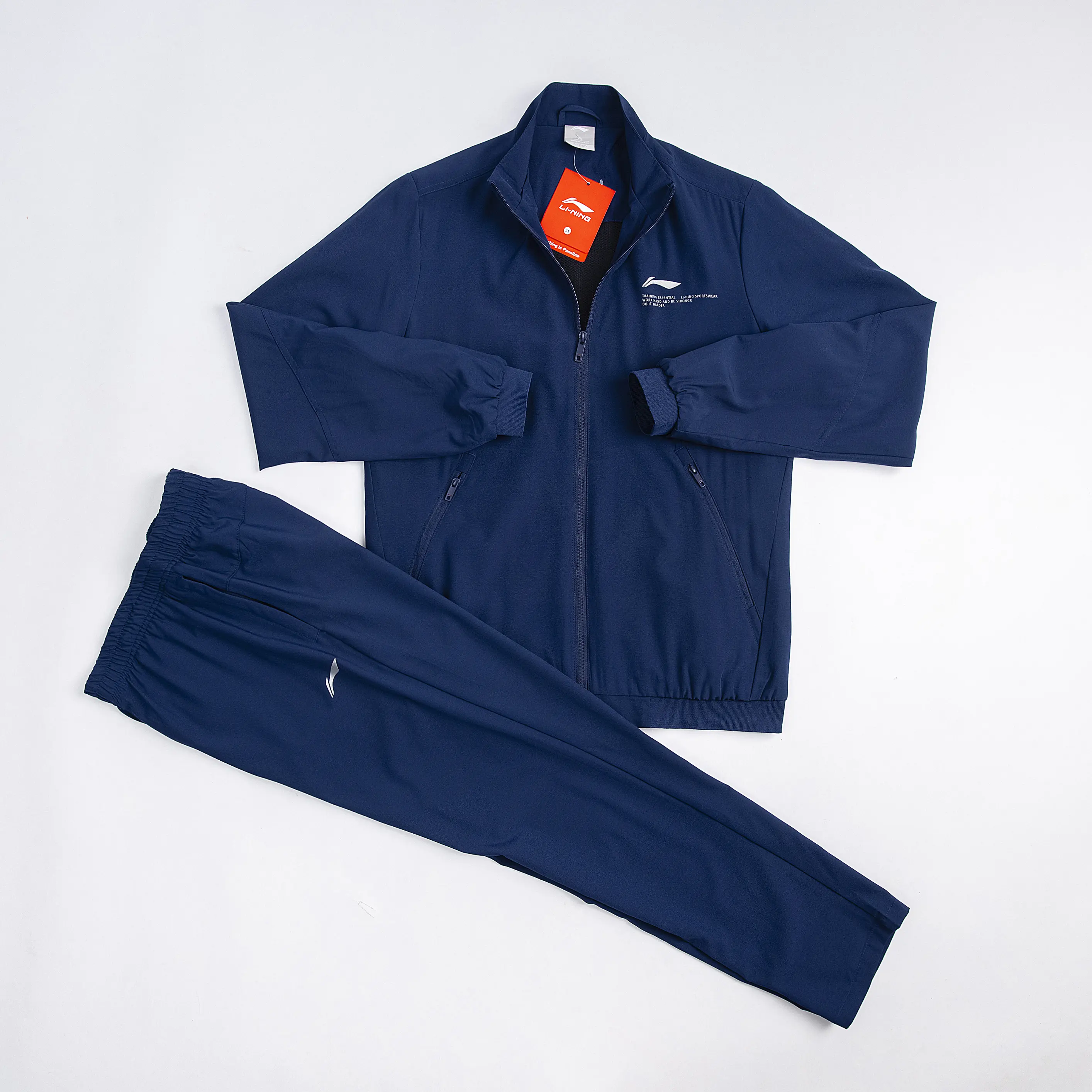 Bộ gió nam mã LN_455 vải thể thao co giãn mềm mát mentop Menswear túi khoá tiện lợi