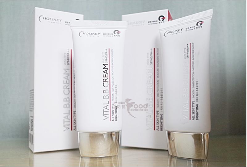 Product Introduction of Kem nền trang điểm, Kem trang điểm chống nắng Holikey Vital BB Cream Hàn Quốc SPF /40 PA 50ml 16