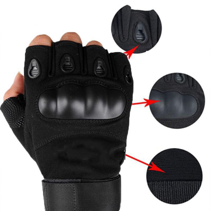 Product Introduction of High Quality black gloves Half Finger Bicycle an Motorcycle Gloves 1