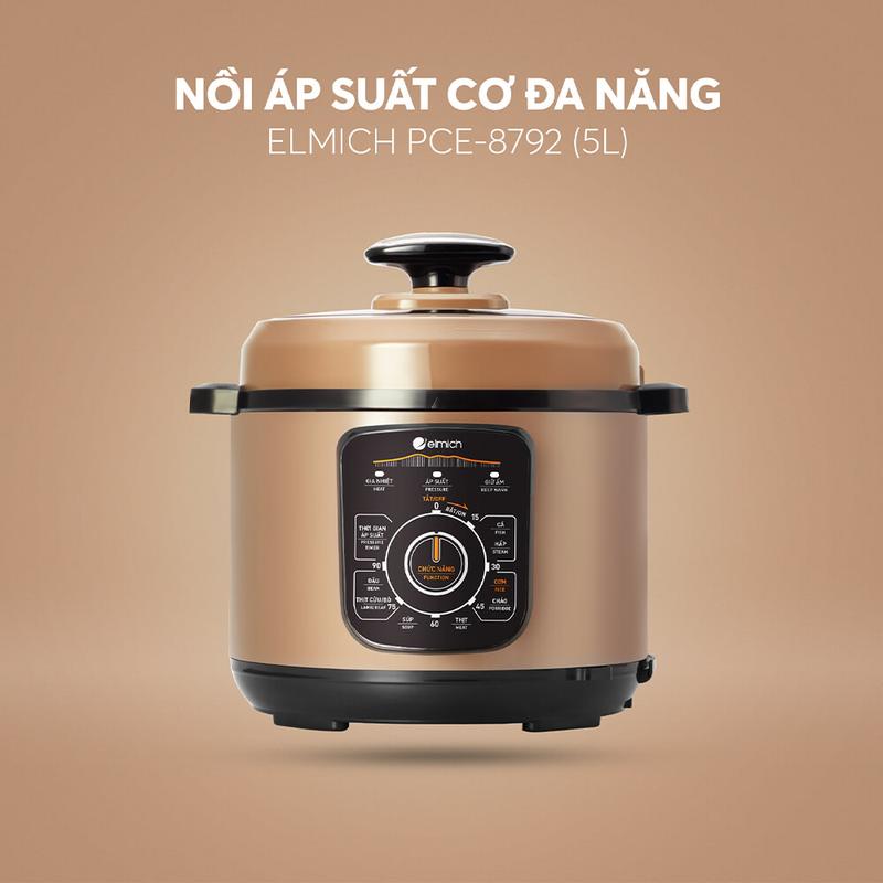 Nồi áp suất cơ Elmich 5L PCE-8792