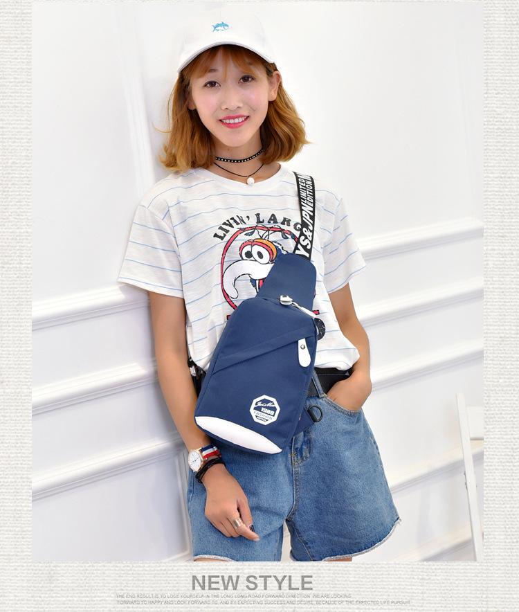Product Introduction of Shoulder Chest Sling Bag for Men Women Fanny Waist Pack Male Cross Crossbody Belt Pouch Bolsas Kangaroo Handbag Husband Backpack 42
